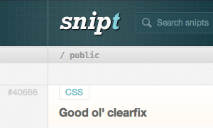 snipt